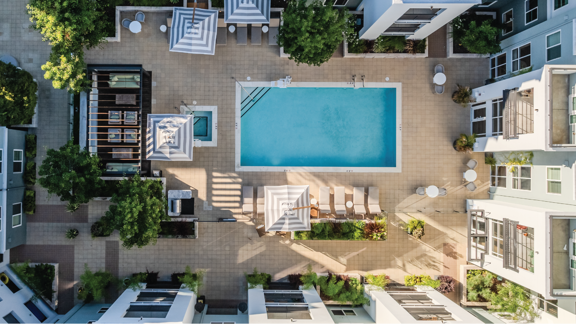 The Lark Pool and Spa After Renovation